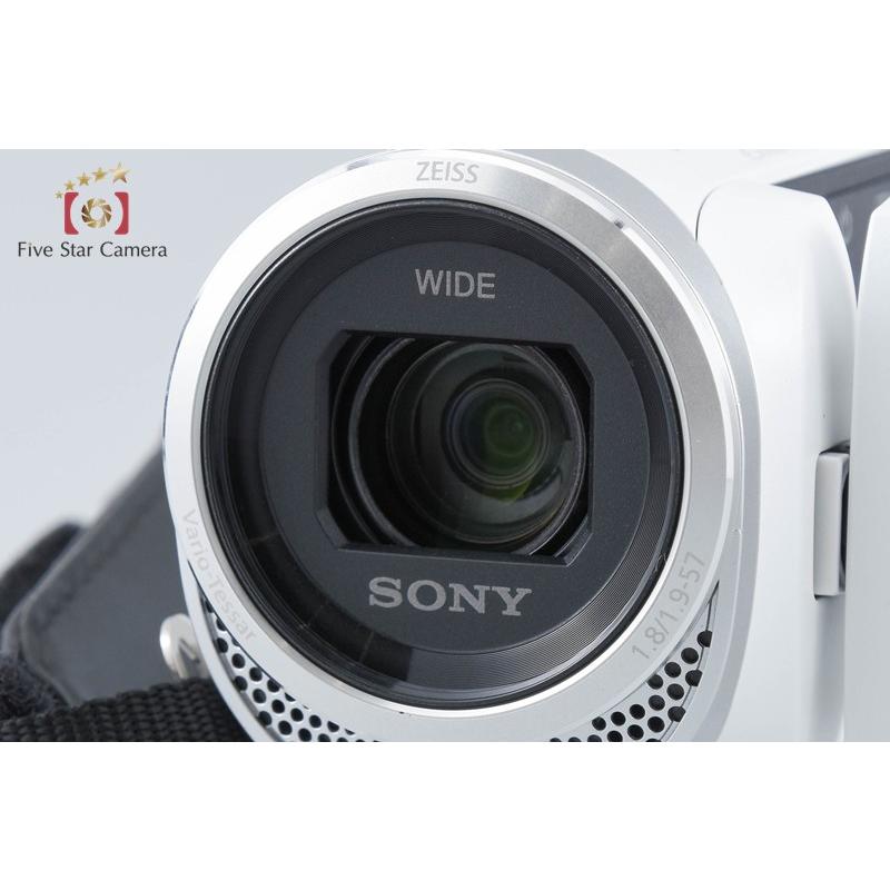 SONY（ソニー） 【中古】SONY HDR-CX485 ホワイト ビデオカメラ : 中古