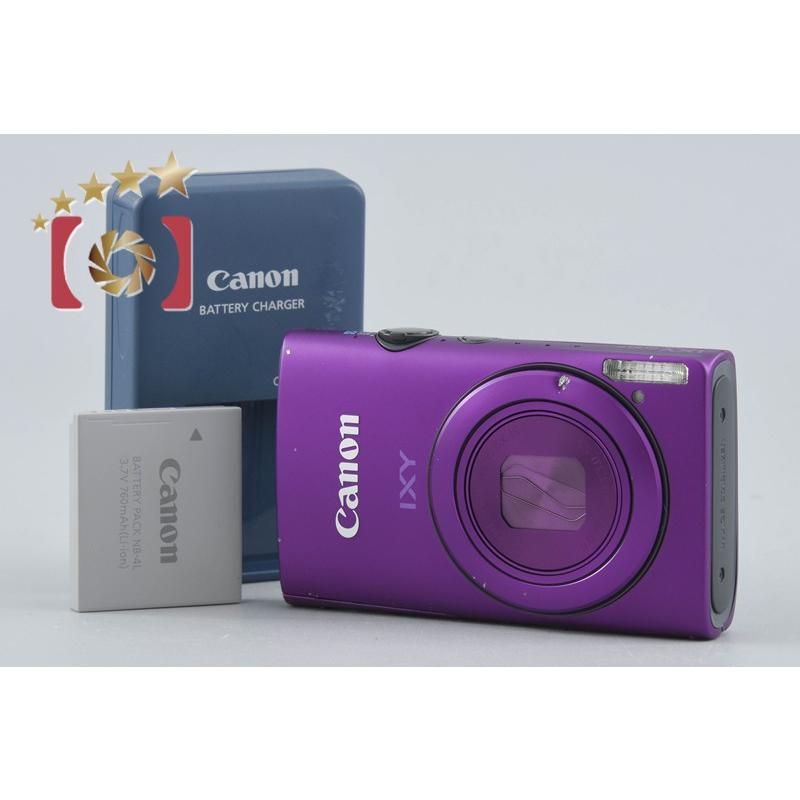 中古 キャノン Canon IXY 600F パープル デジタルカメラ コンデジ キヤノン（Canon） 【中古】Canon IXY 600F パープル コンパクト
