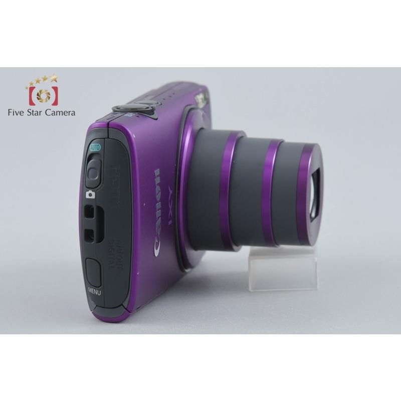 【美品】Canon IXY600F パープル キヤノン（Canon） 【中古】Canon IXY 600F パープル コンパクト