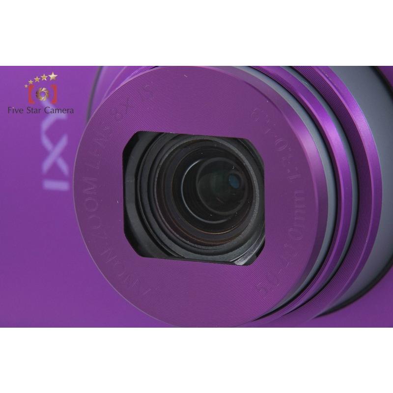 キヤノン（Canon） 【中古】Canon IXY 600F パープル コンパクト