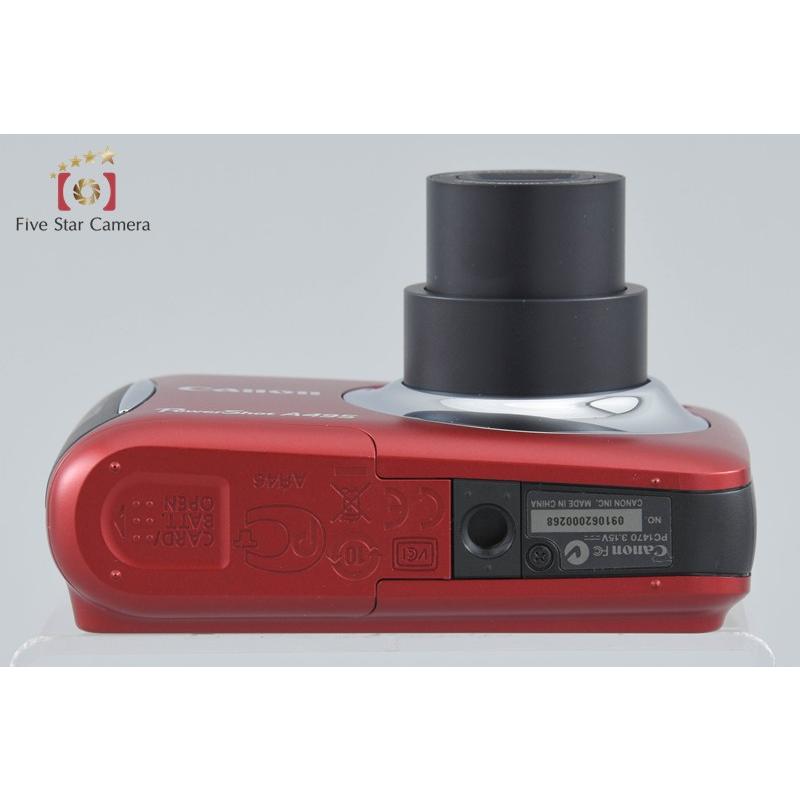 キヤノン（Canon） 【中古】Canon PowerShot A495 レッド コンパクト