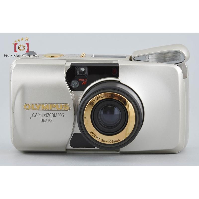 オリンパス μ ZOOM 105 DELUXE コンパクトフィルムカメラ 中古 オリンパス（OLYMPUS） 【中古】OLYMPUS μ[mju:] ZOOM 105 DELUXE