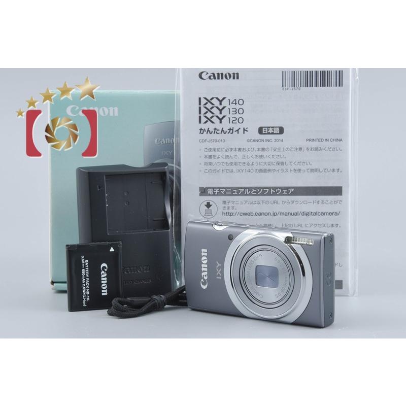 【ジャンク】キャノン Canon IXY 130 グレー デジタルカメラ キヤノン（Canon） 【中古】Canon IXY 130 グレー コンパクトデジタル