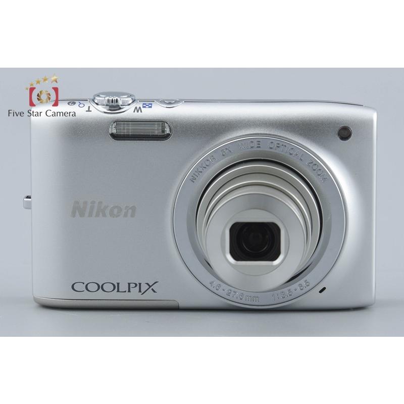 【美品・返品保証】　Nikon COOLPIX S2700 シルバー ニコン（Nikon） 【中古】Nikon COOLPIX S2700 シルバー コンパクト
