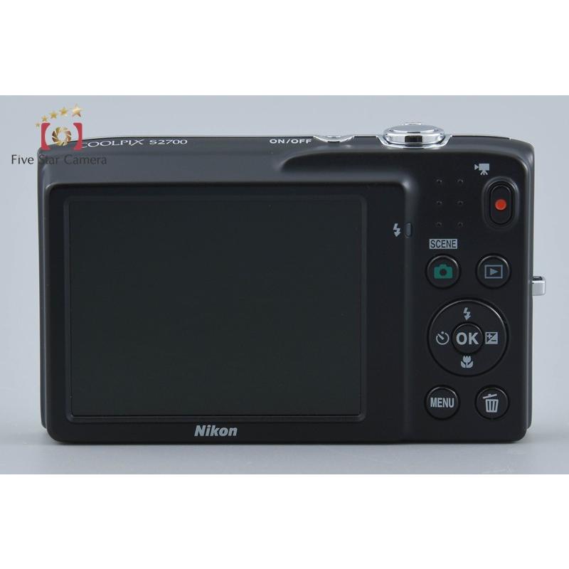 ニコン（Nikon） 【中古】Nikon COOLPIX S2700 シルバー コンパクト