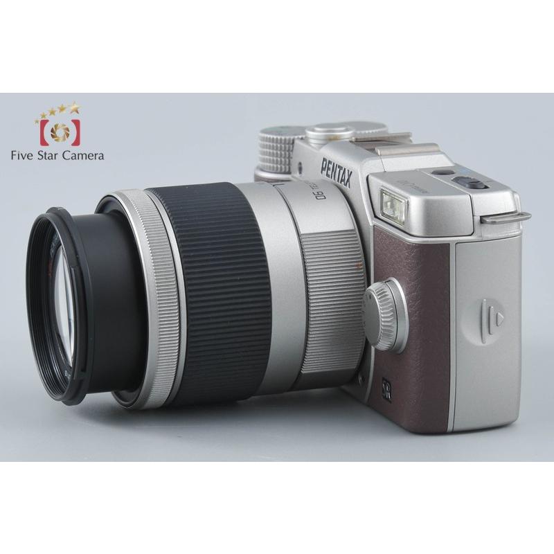 ペンタックス 【中古】PENTAX Q10 シルバーブラウン + SMC 15-45mm f