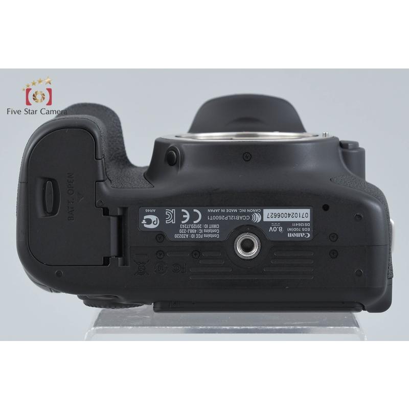 キヤノン（Canon） 【中古】Canon EOS 70D デジタル一眼レフカメラ