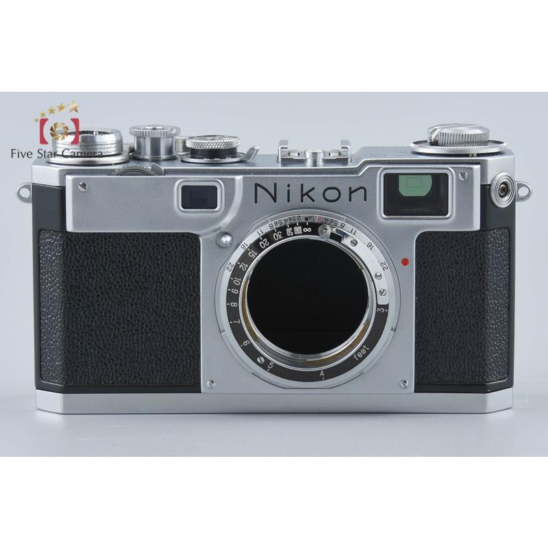 ニコンS2 黒ダイアル　後期 ニコン（Nikon） 【中古】Nikon S2 後期 黒ダイヤル レンジ
