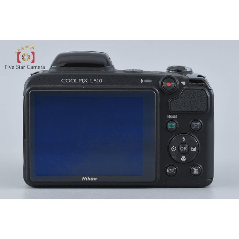 【中古】(ニコン) Nikon COOLPIX L810 ブラック ニコン（Nikon） 【中古】Nikon COOLPIX L810 ブラック コンパクト