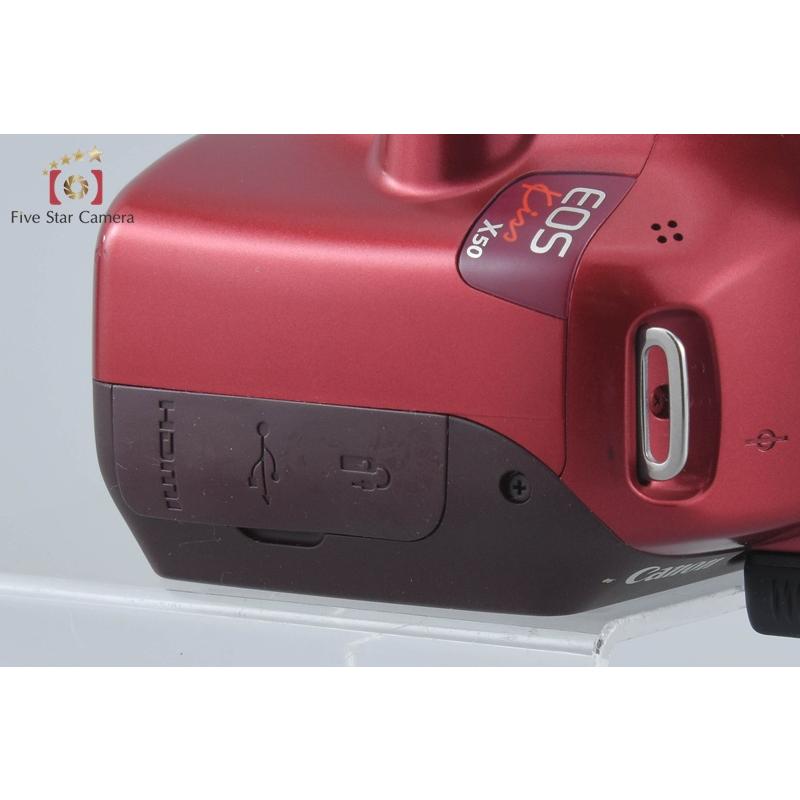 キヤノン（Canon） 【中古】Canon EOS Kiss X50 レッド デジタル一眼