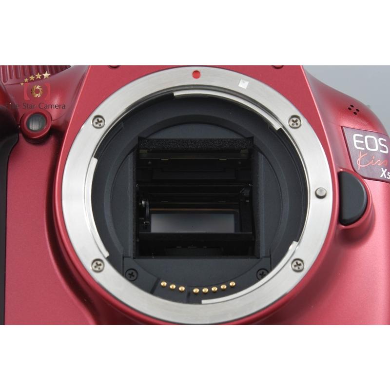 キヤノン（Canon） 【中古】Canon EOS Kiss X50 レッド デジタル一眼