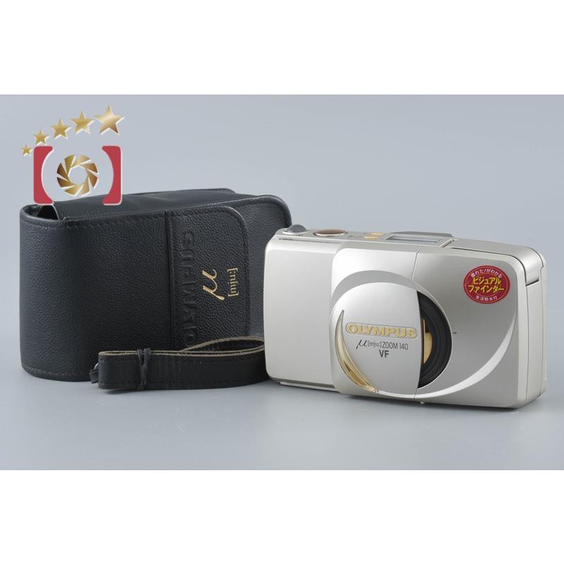 動作確認済OLYMPUS μ mju ZOOM 140 VF コンパクトカメラ オリンパス（OLYMPUS） 【中古】OLYMPUS μ[mju:] ZOOM 140 VF
