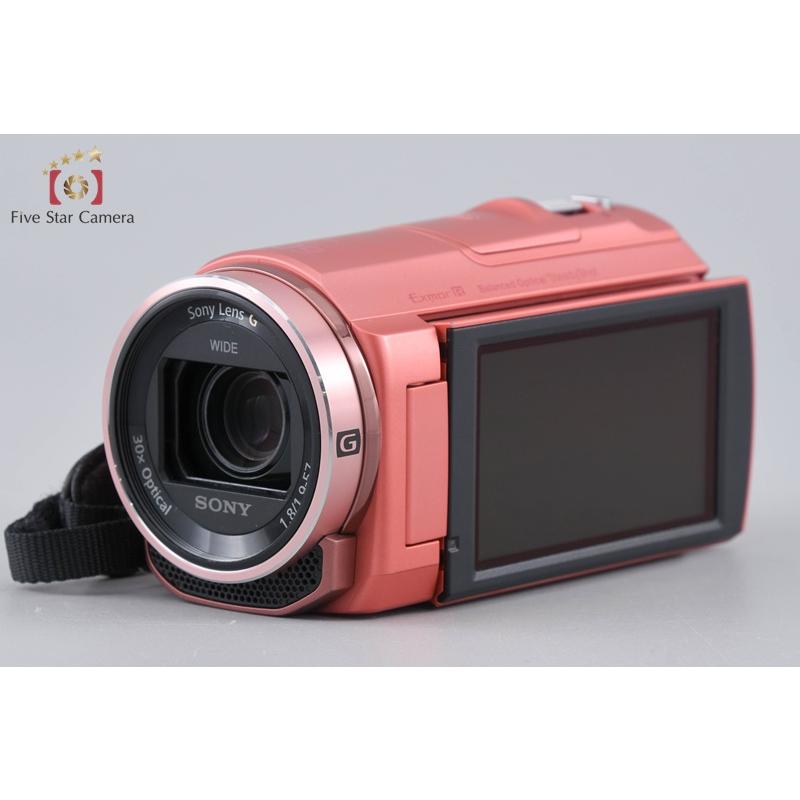 【美品】SONY Handycam HDR-CX535 ピンク　動作確認済 SONY（ソニー） 【中古】SONY HANDYCAM HDR-CX535 ピンク デジタル