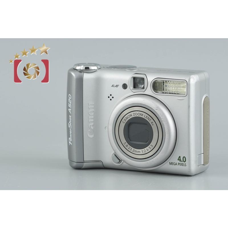 Canon PowerShot A520 コンパクトデジタルカメラ キヤノン（Canon） 【中古】Canon PowerShot A520 コンパクトデジタル