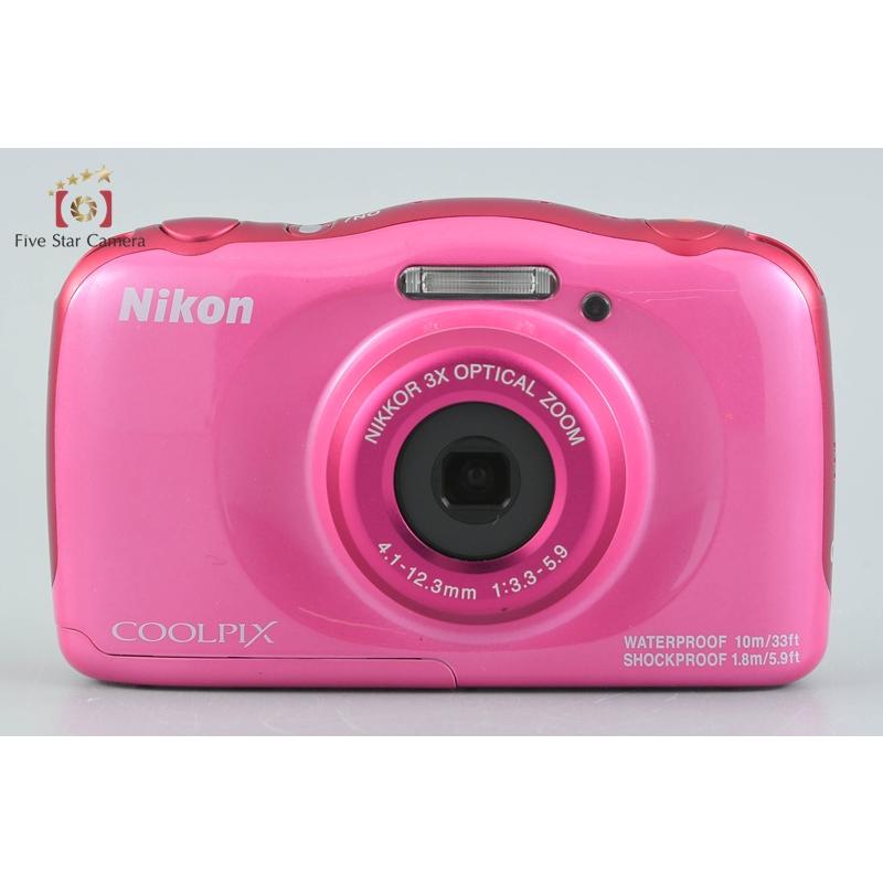ニコン（Nikon） 【中古】Nikon COOLPIX W100 ピンク コンパクト 