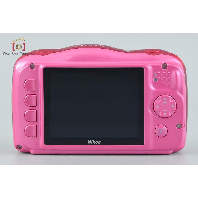 ニコン（Nikon） 【中古】Nikon COOLPIX W100 ピンク コンパクト