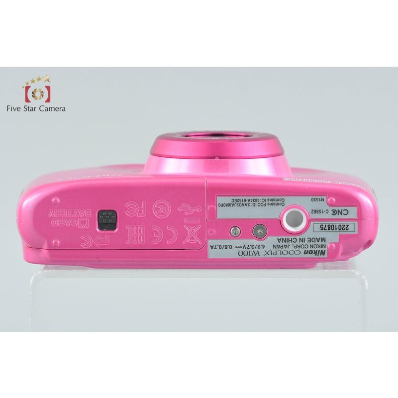 ニコン（Nikon） 【中古】Nikon COOLPIX W100 ピンク コンパクト