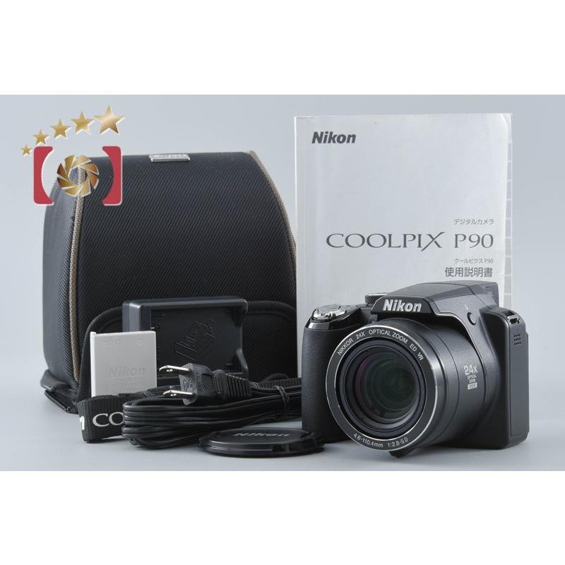 Nikon ニコン COOLPIX P90 ブラック コンパクトデジタルカメラ 元箱