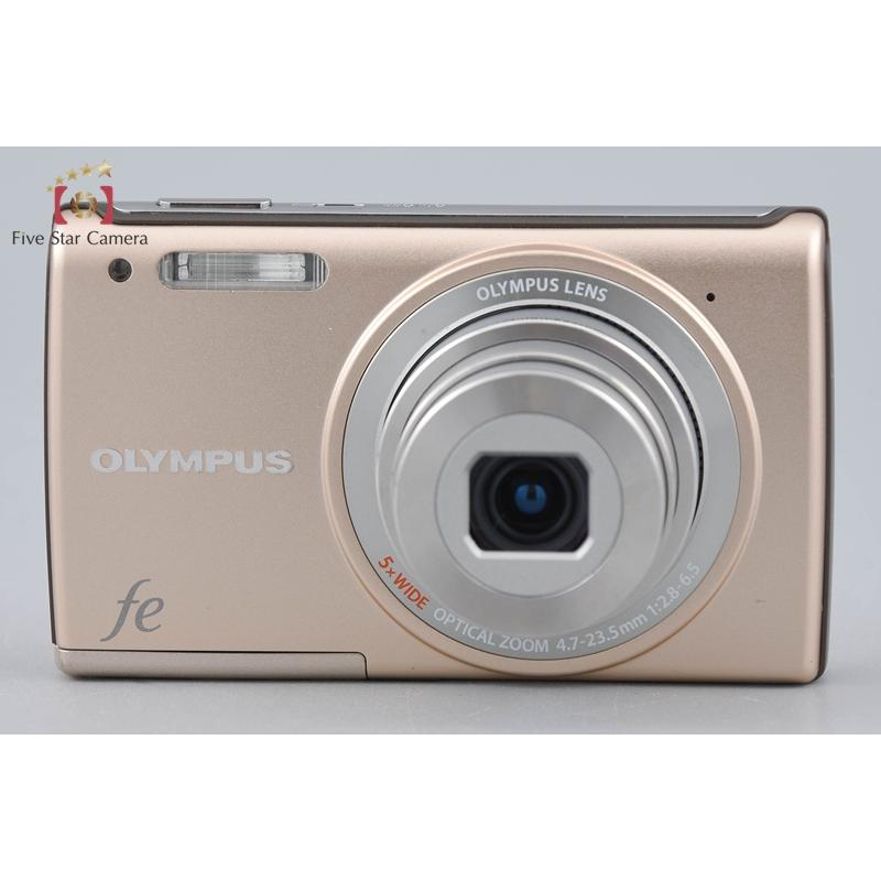 オリンパス（OLYMPUS） 【中古】OLYMPUS FE-5050 ゴールド コンパクト 