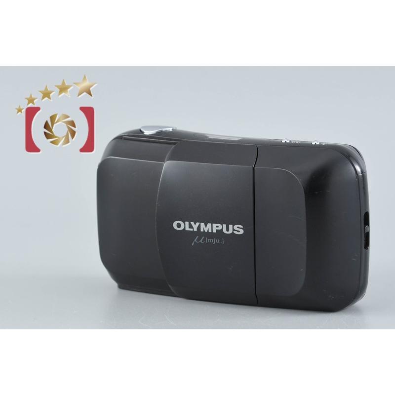 オリンパス（OLYMPUS） 【中古】OLYMPUS μ[mju:] ブラック コンパクト