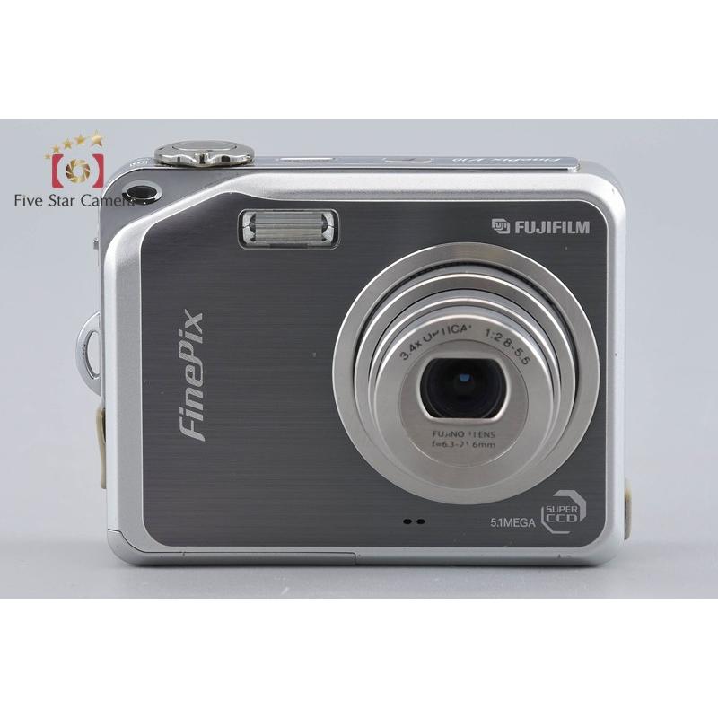 【極美品】FUJIFILM FinePix V10 コンデジ　ガンメタリック FUJIFILM（フジフイルム） 【中古】FUJIFILM 富士フイルム FinePix V10