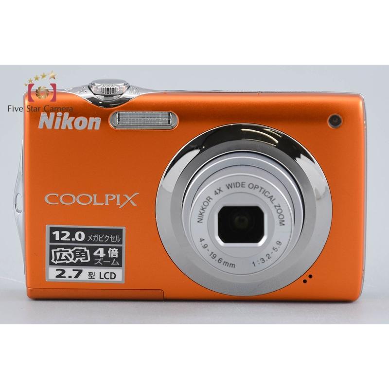 【美品】ニコン Nikon COOLPIX S3000 ファインオレンジ ニコン（Nikon） 【中古】Nikon COOLPIX S3000 ファインオレンジ