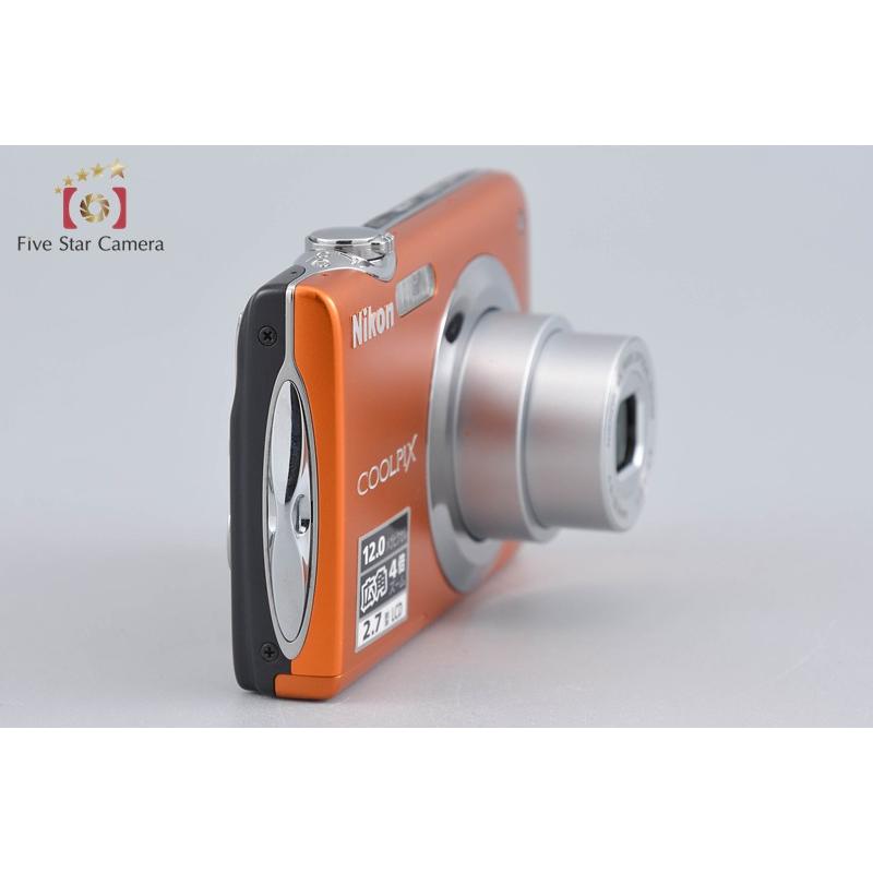 【美品】ニコン Nikon COOLPIX S3000 ファインオレンジ ニコン（Nikon） 【中古】Nikon COOLPIX S3000 ファインオレンジ