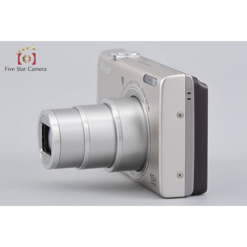 ニコン（Nikon） 【中古】Nikon COOLPIX S6200 プラチナムシルバー