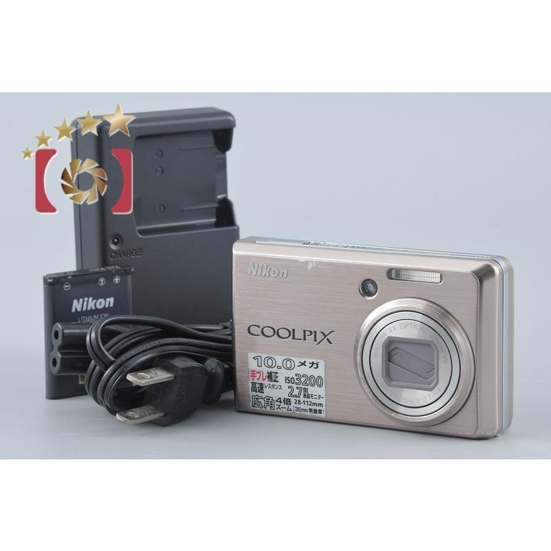 【極美品】Nikon COOLPIX S600 ピンクゴールド コンデジ ニコン（Nikon） 【中古】Nikon COOLPIX S600 ピンクゴールド