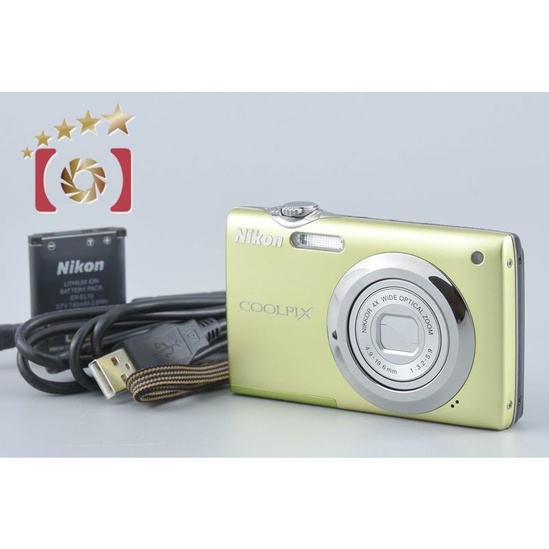 Nikon COOLPIX S3000 シルバー デジタルカメラ 充電USB付き 【公式通販】