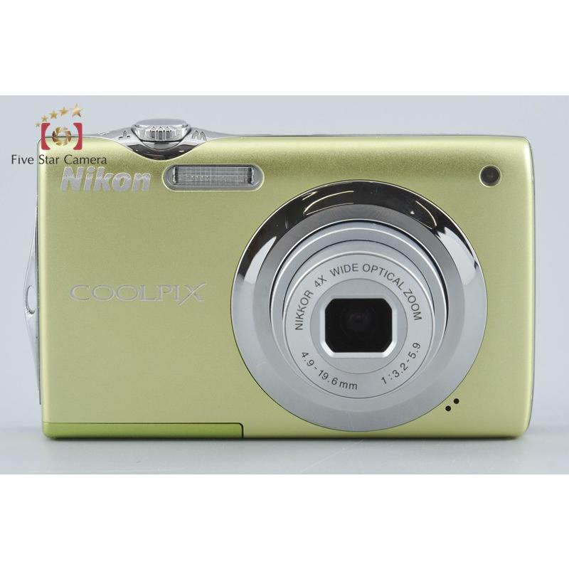 カメラ 食*ン様 【稼働品】Nikon COOLPIX S3000 コンデジ ポップグリ