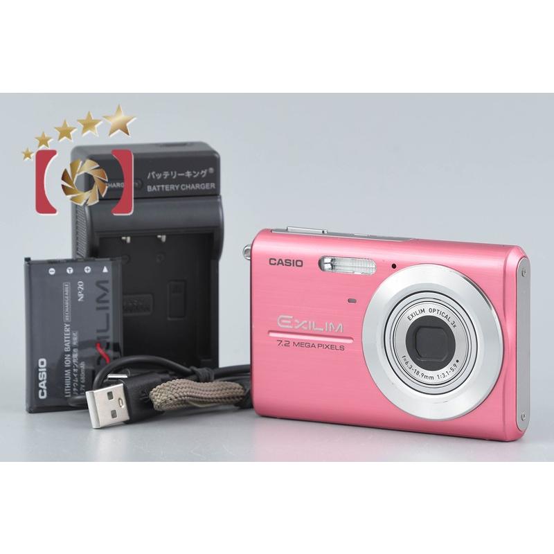 CASIO EXILIM EX-Z75 コンデジ 動作確認済み 美品 ピンク CASIO（カシオ） 【中古】Casio EXILIM EX-Z75 ピンク コンパクト