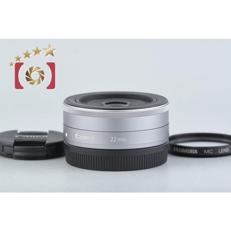 【中古】(キヤノン) Canon EF-M22/2 STM キヤノン（Canon） 【中古】Canon EF-M 22mm f/2 STM シルバー : 中古