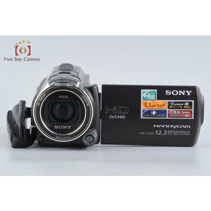 SONY（ソニー） 【中古】SONY ハンディカム HDR-CX560V ボルドー
