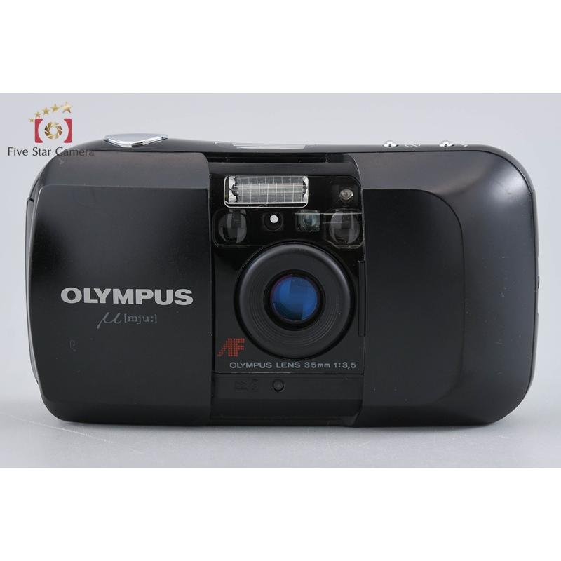 オリンパス（OLYMPUS） 【中古】OLYMPUS μ[mju:] ブラック コンパクト