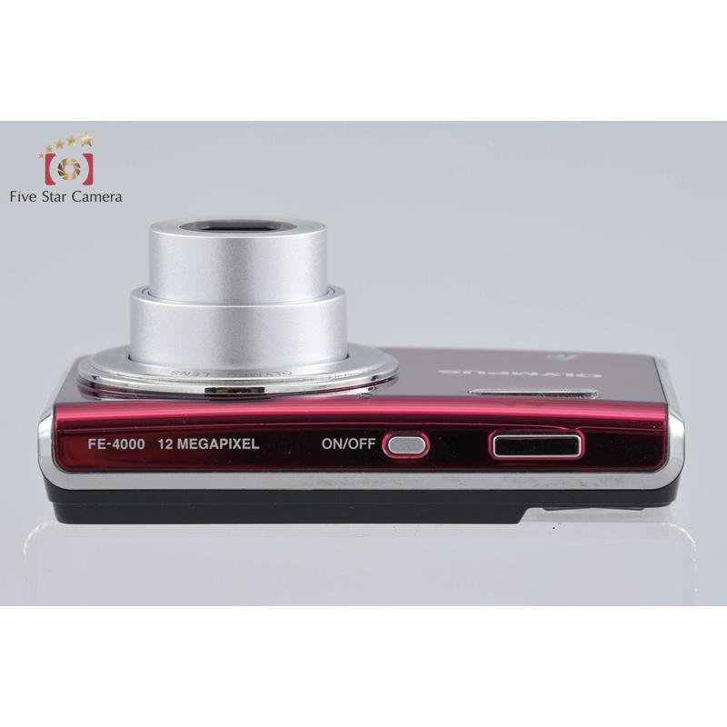 オリンパス（OLYMPUS） 【中古】OLYMPUS FE-4000 ピンク コンパクト