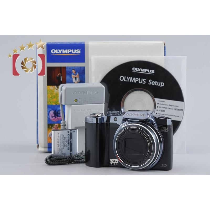 美品★OLYMPUS オリンパス SZ-30MR デジタルカメラ　専用箱あり オリンパス（OLYMPUS） 【中古】OLYMPUS SZ-30MR ブラック コンパクト