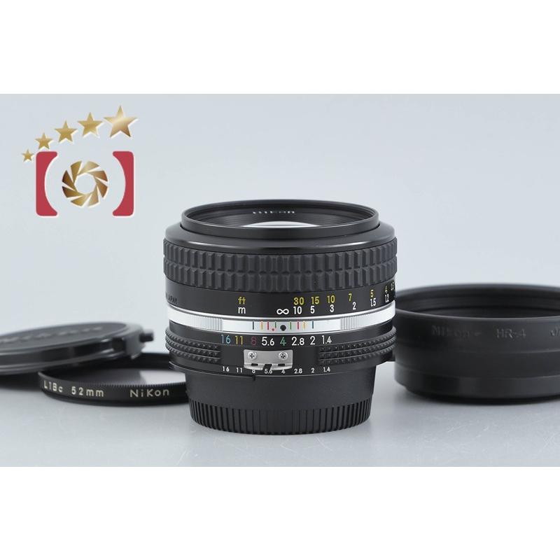 ニコン（Nikon） 【中古】Nikon Ai NIKKOR 50mm f/1.4 : 中古カメラの