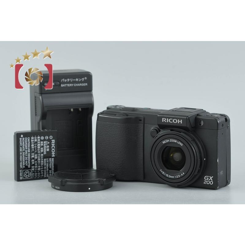 リコー（RICOH） 【中古】RICOH GX200 コンパクトデジタルカメラ 