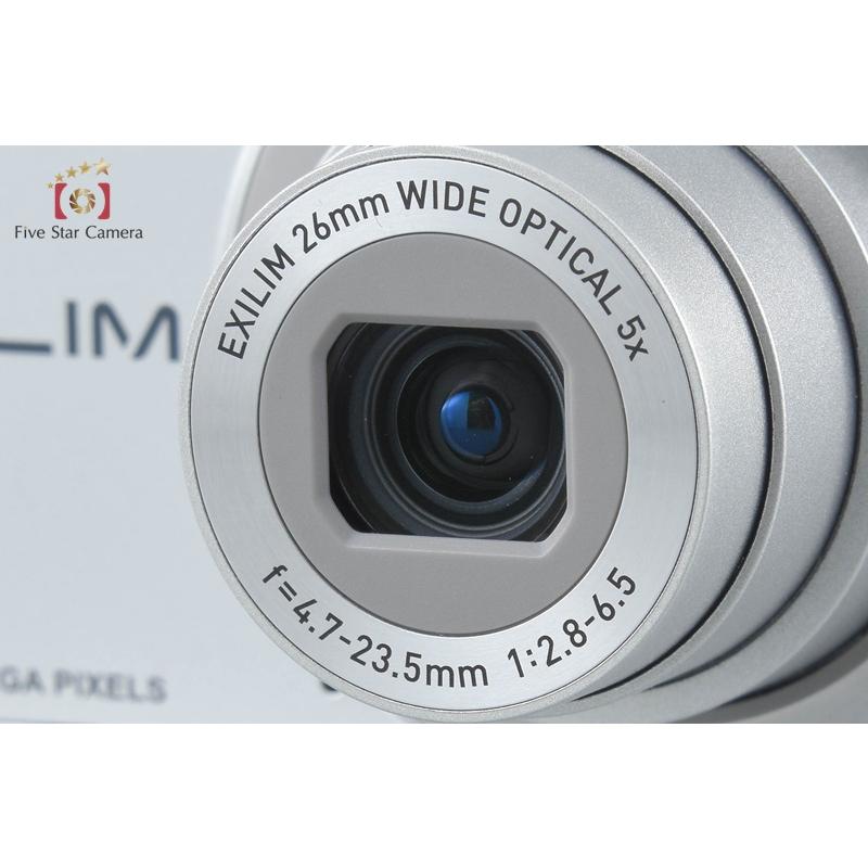 CASIO（カシオ） 【中古】CASIO EXILIM EX-Z28 シルバー コンパクト 