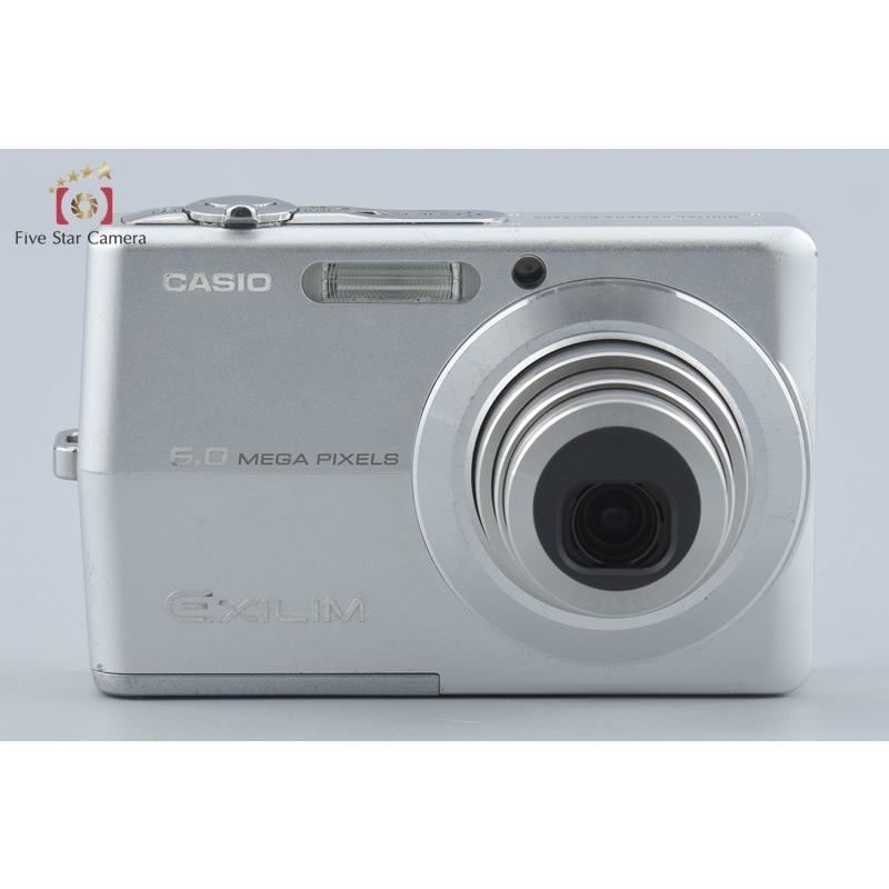 【動作品】CASIO EXILIM EX-Z600 デジタルカメラ　シルバー CASIO（カシオ） 【中古】CASIO EXILIM ZOOM EX-Z600 シルバー