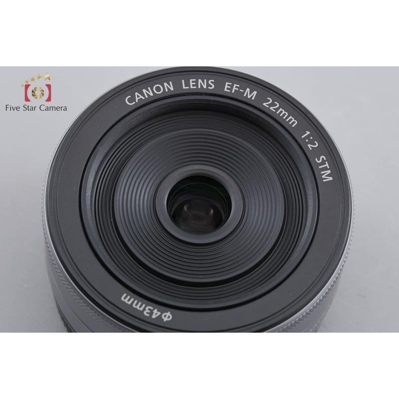 キヤノン（Canon） 【中古】Canon EF-M 22mm f/2 STM シルバー : 中古 