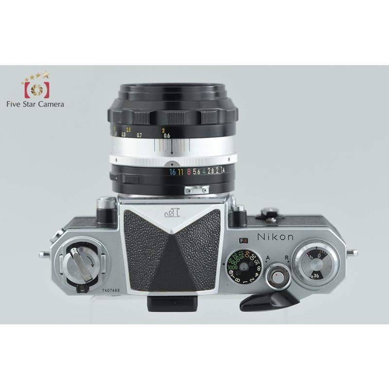 ニコン（Nikon） 【中古】Nikon F アイレベル 後期 シルバー + NIKKOR