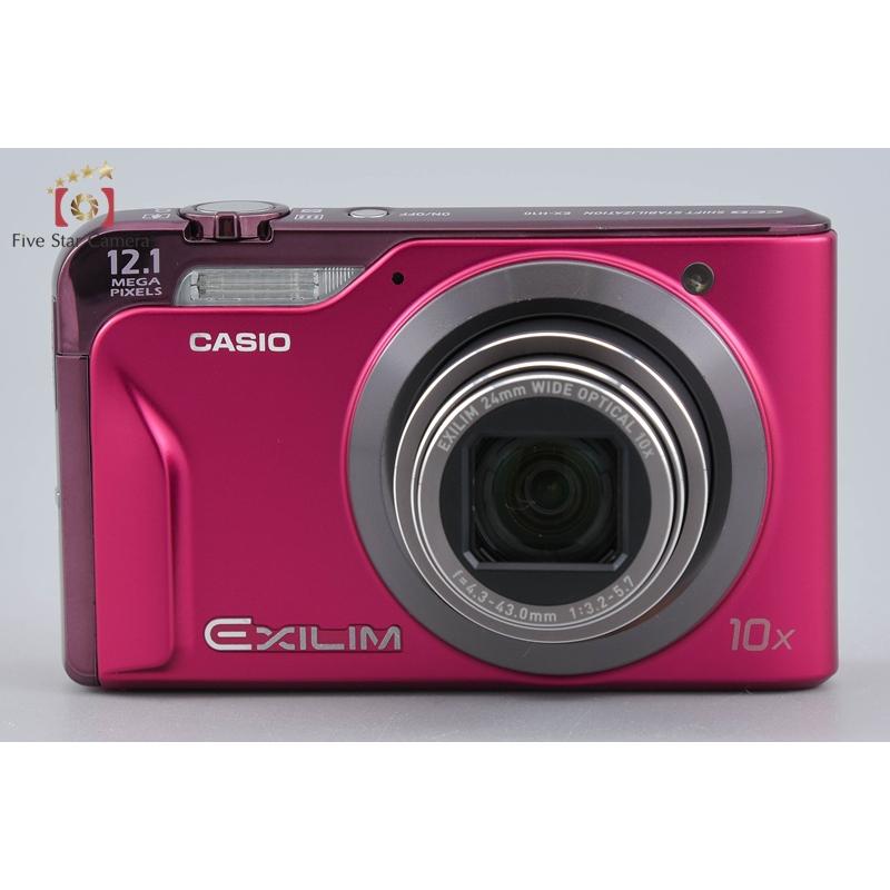 美品 CASIO EXILIM EX-H10 ピンク 10倍ズーム 動作確認済 CASIO（カシオ） 【中古】Casio EXILIM EX-H10 ピンク コンパクト