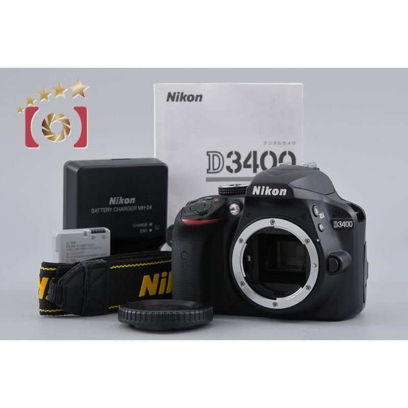 ニコン（Nikon） 【中古】Nikon D3400 ブラック デジタル一眼レフ