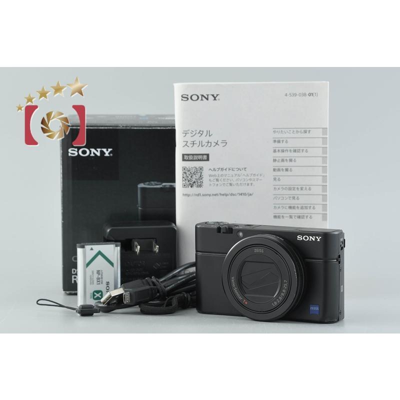 SONY RX100 M3 コンパクトデジタルカメラ【中古美品】 SONY（ソニー） 【中古】SONY Cyber-Shot RX100 III DSC-RX100M3