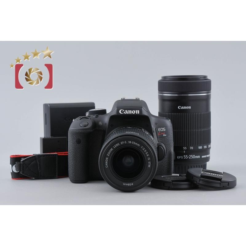 Canon EOS Kiss X8i ダブルズームキット 中古品 キヤノン（Canon） 【中古】Canon EOS Kiss X8i ダブルズームキット