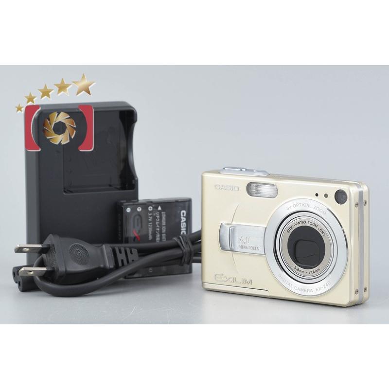 CASIO（カシオ） 【中古】CASIO EXILIM EX-Z40 ゴールド コンパクト