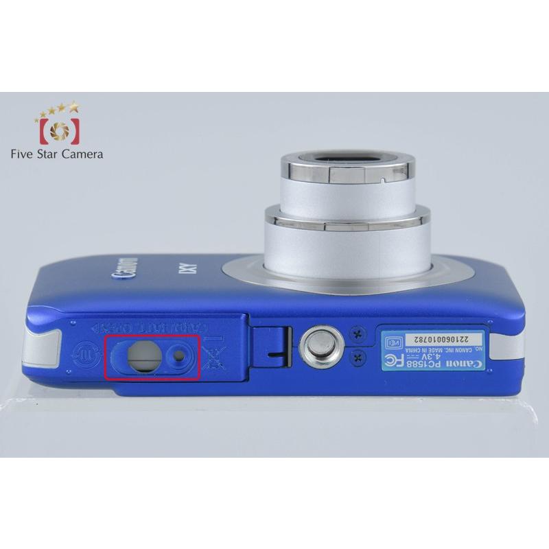 Canon IXY 210F デジタルカメラ　中古 キヤノン（Canon） 【中古】Canon IXY 210F ブルー コンパクトデジタル