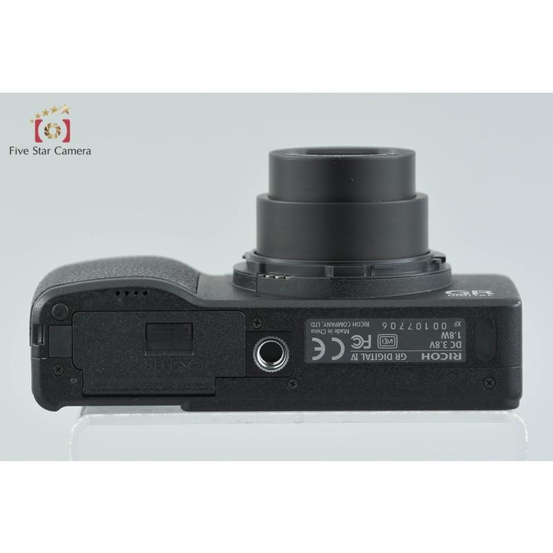 リコー（RICOH） 【中古】RICOH GR DIGITAL IV ブラック コンパクト
